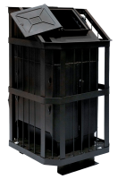 Банная печь с закрытой каменкой в Слуцке