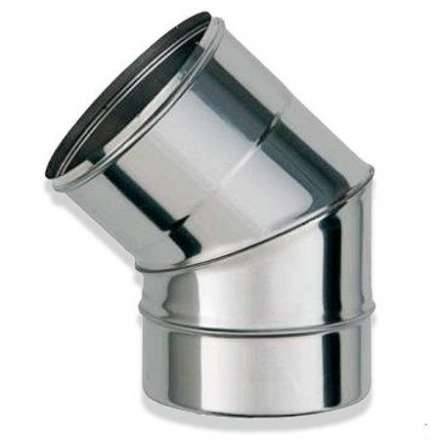 Колено (Отвод) 45 из нерж. ст. 304-0,5 мм в Слуцке