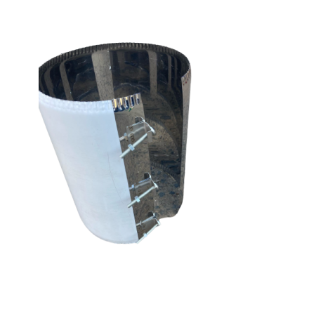 Хомут стяжной усиленный, нерж. ст. 430 в Слуцке