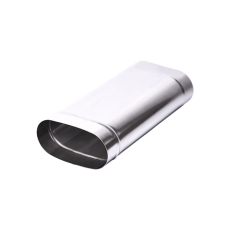 Труба овал. сечения (вставка) L-250 мм из нерж. ст. 304-1,0 мм купить в Слуцке