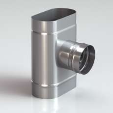 Овальный тройник 90 430/0,8 в Слуцке