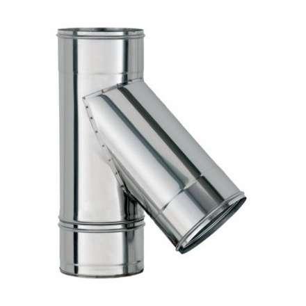 Тройник 45 из нерж. ст. 304-0,5 мм в Слуцке