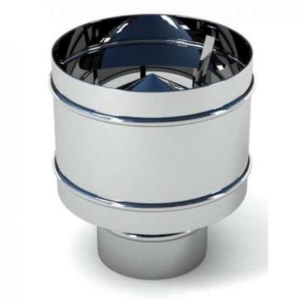 Дефлектор для дымохода нержавейка 304-0,5 мм фото в Слуцке