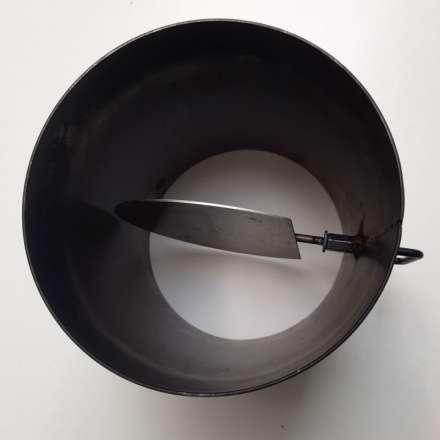 Шибер поворотного типа KAISER PIPES (2мм) в Слуцке