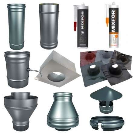 Комплект для печей диаметр 120 мм купить в Слуцке