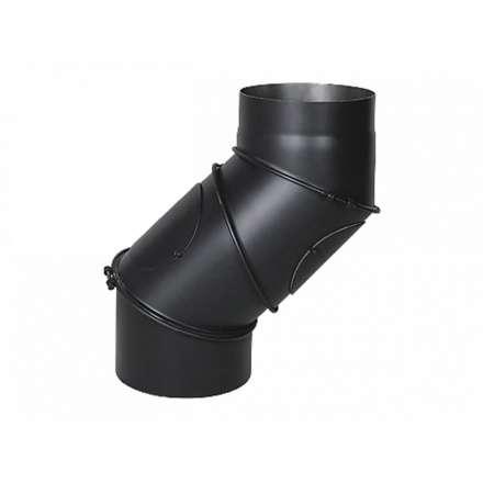 Колено поворотное Darco 4 секции 2 мм черное купить в Слуцке