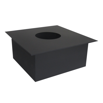 Потолочно-проходной узел (ППУ) КПД ЧЕРНЫЙ под сэндвич в Слуцке