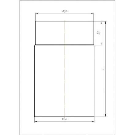 Труба 1000 мм КПД ЧЕРНЫЙ в Слуцке