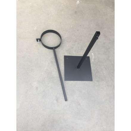 Хомут телескопический КПД ЧЕРНЫЙ (250мм-950мм) в Слуцке