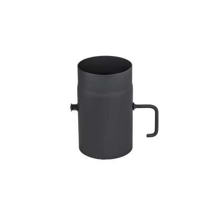 Труба с шибером 250 мм КПД ЧЕРНЫЙ в Слуцке