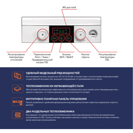 Газовый котел Navien Heatlux NGB210-24K в Слуцке