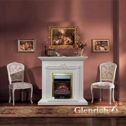 Электрокамин Glenrich Majestic Brass в Слуцке