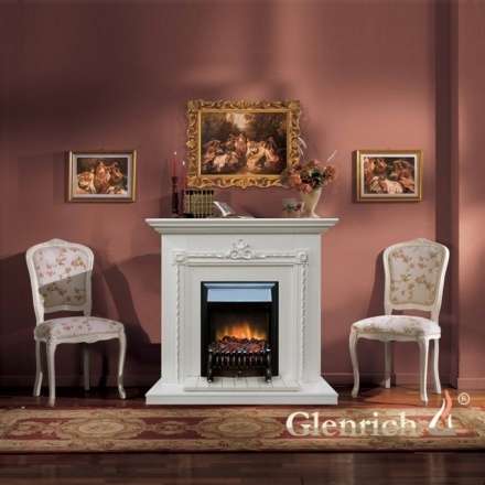 Электрокамин Glenrich Fobos Black в Слуцке