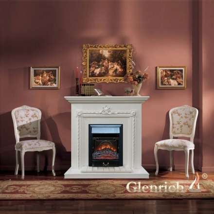 Электрокамин Glenrich Majestic Black в Слуцке