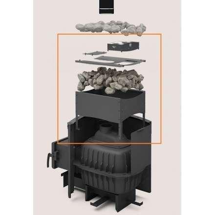 Закрытая каменка Теплодар БЫЛИНА-18 в Слуцке