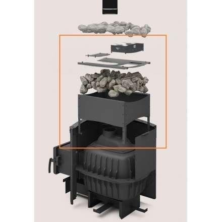 Закрытая каменка Теплодар БЫЛИНА-24 в Слуцке