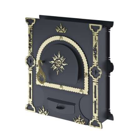 Портал Царь-печи средний стальной в Слуцке