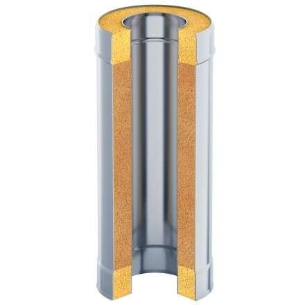 Труба-термо 0,25 м GS AISI 430-430-0,8-0,5 мм в Слуцке