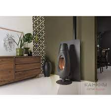 Печь-камин Invicta OVE стальная в интерьере Амазонка бай фото в Слуцке