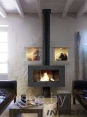 Печь-камин Invicta Antaya в интерьере чугунная Амазонка бай фото в Слуцке