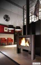 Печь-камин Invicta Antaya в интерьере чугунная Амазонка бай фото в Слуцке