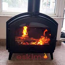 Купить Печь-камин Invicta Stimo в интерьере чугунная в Слуцке в Слуцке