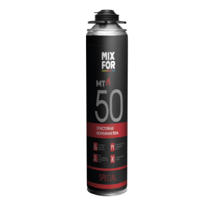Огнестойкая монтажная пена Fire Resistant MT50 в Слуцке