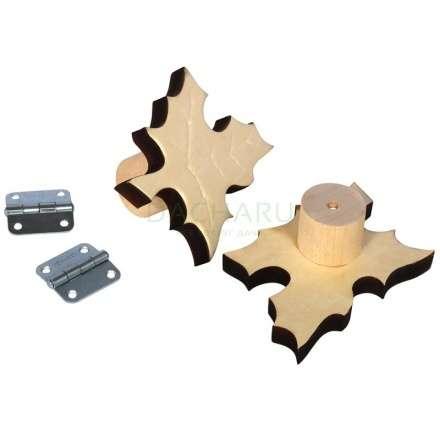 Дверь глухая Банька 1900x700 липа Класс А коробка из сосны с ручками и петлями в Слуцке