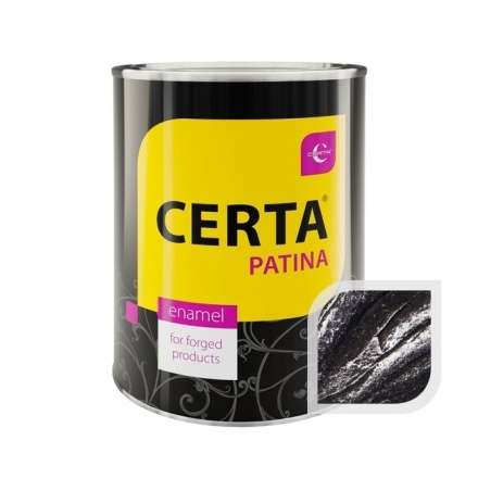 Термостойкая краска CERTA Патина Серебро 0,8 кг в Слуцке