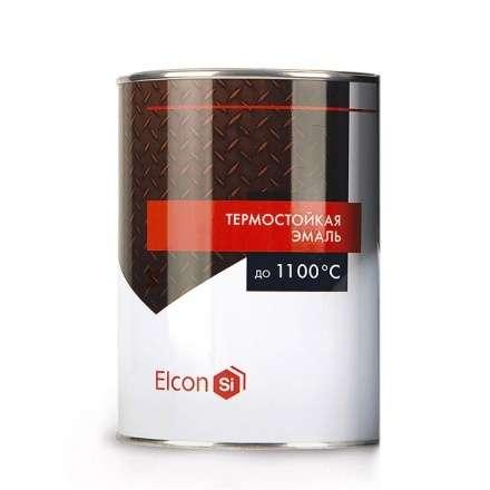 Эмаль ELCON термостойкая (черная) 1л. в Слуцке