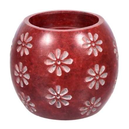 Испаритель и подсвечник Цветы из камня в Слуцке