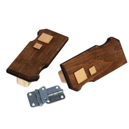 Дверь для бани глухая искусственно состарена 1900х700мм в Слуцке