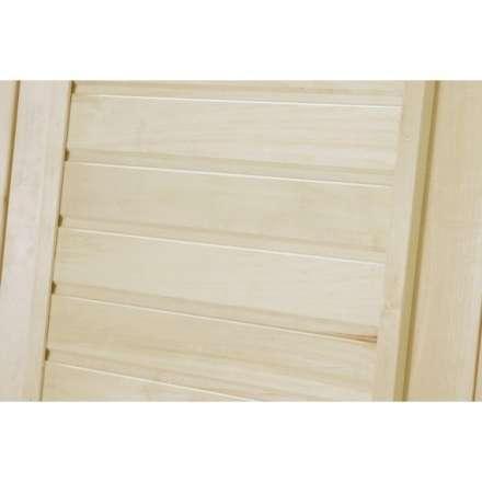 Дверь для бани ComfortProm 700x1900 осина деревянная глухая с фольгой в Слуцке