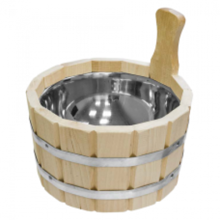 Ушат шайка 3л с нержавеющей вставкой (ЛТ-10) купить в Слуцке