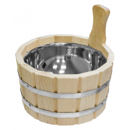 Ушат шайка 3,5л с нержавеющей вставкой 33215 купить в Слуцке