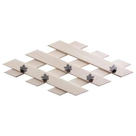 Вешалка Ромб с 5-ю железными кленовыми крючками в Слуцке