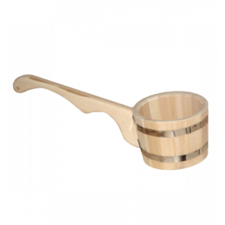 Ковш-черпак 0.6л бондарный с горизонтальной ручкой 03589 купить в Слуцке