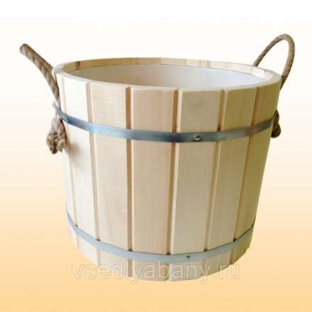 Запарник для бани 20л с пластмассовой вставкой ПЛ-22 купить в Слуцке