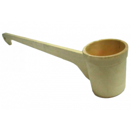 Ковш-черпак 0.25л точёный с горизонтальной ручкой 30040 купить в Слуцке