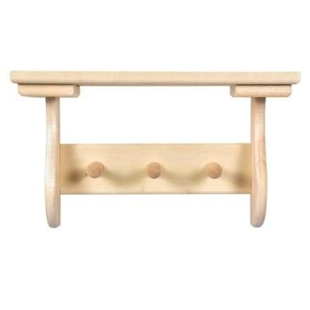 Полка с вешалкой 3 рожка 32413 в Слуцке