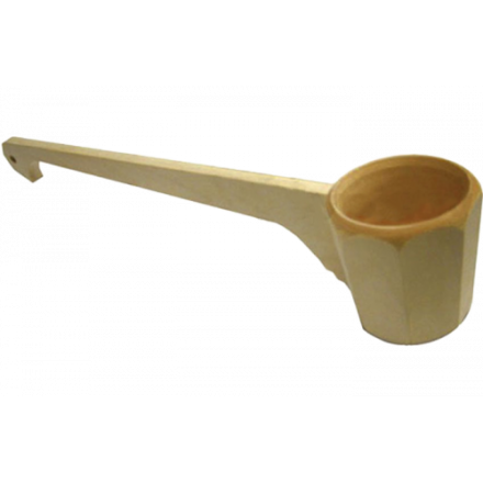 Ковш-черпак 0.25л гранёный с горизонтальной ручкой 30041 купить в Слуцке