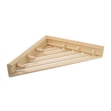 Полка угловая с вешалкой 6 рожков М-47 в Слуцке