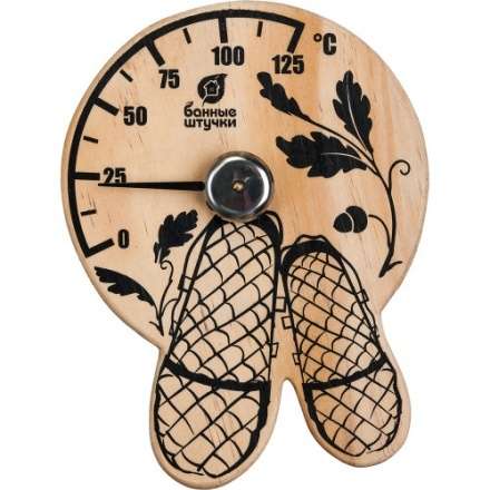 Термометр Лапти для бани и сауны 18040 в Слуцке