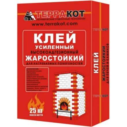 Клей усиленный Терракот жаростойкий (25 кг) в Слуцке