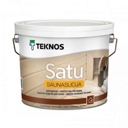 Пропитка для бани TEKNOS SATU SAUNASUOJA 2,7 л купить в Слуцке