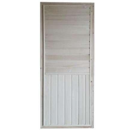 Дверь для бани глухая 1700x700 мм Осина в Слуцке