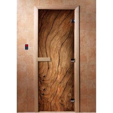 Дверь для сауны Doorwood с фотопечатью A052 1900x700 в Слуцке