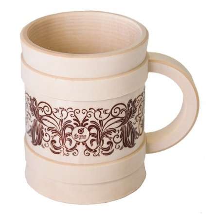 Кружка точёная Бочонок 0.5л 32240 в Слуцке