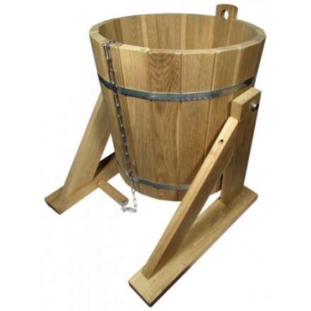 Обливное ведро из дуба 15л МД-61 купить в Слуцке