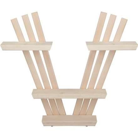 Полка настенная V-образная трехъярусная в Слуцке